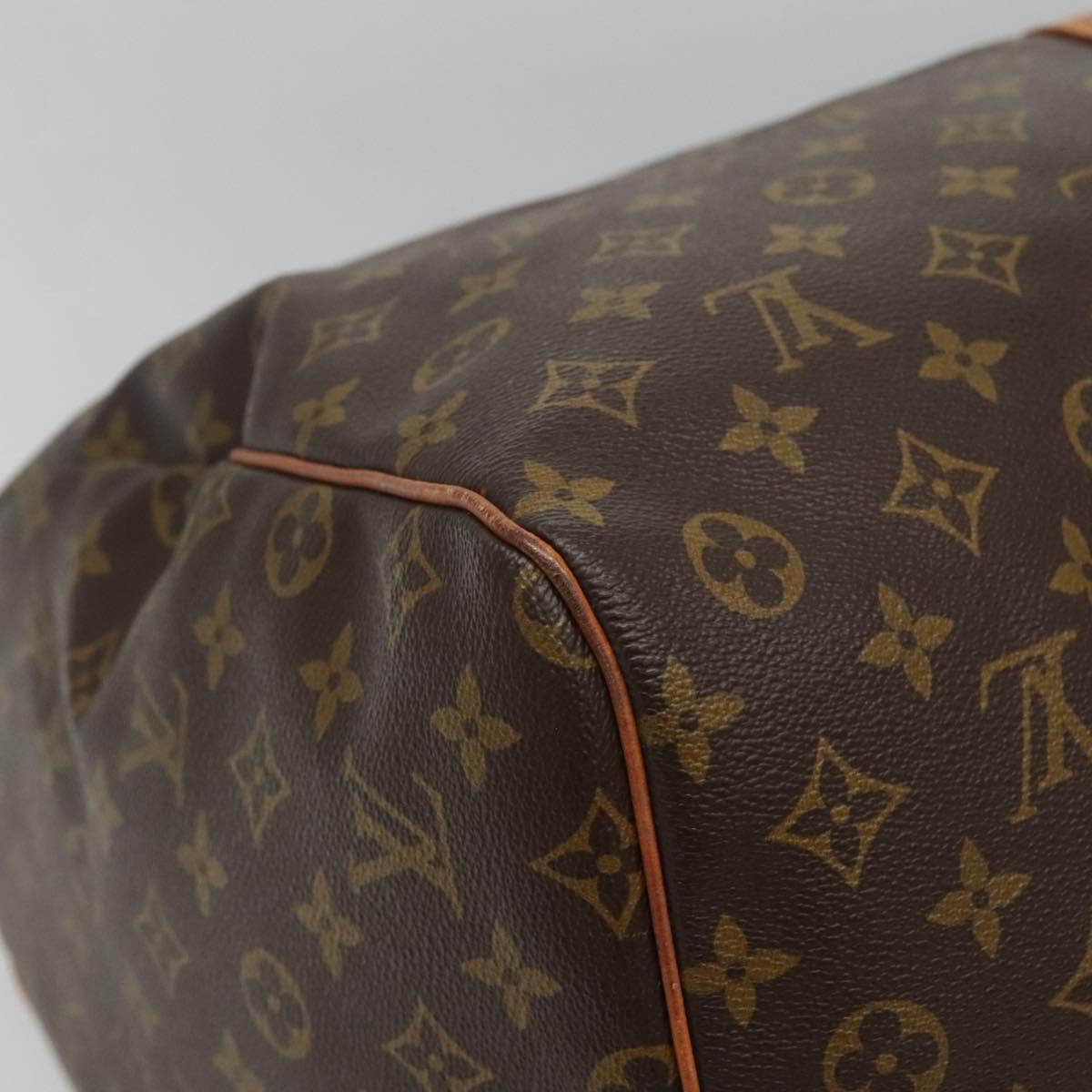 Louis Vuitton Keepall 60, Black, Canvas, travel