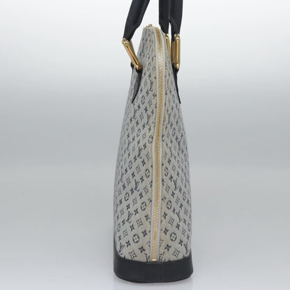 Louis Vuitton Alma, Grey, Canvas, handbag