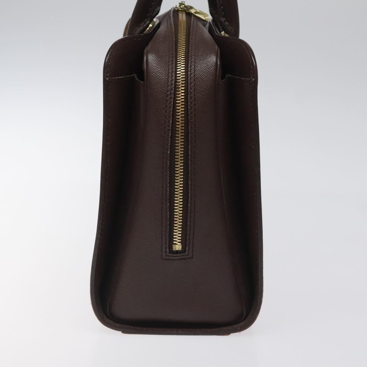 Louis Vuitton Triana, Brown, Canvas, handbag