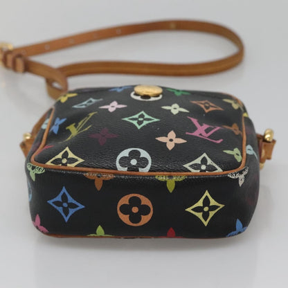 Louis Vuitton Rift, Black, Canvas, shoulder
