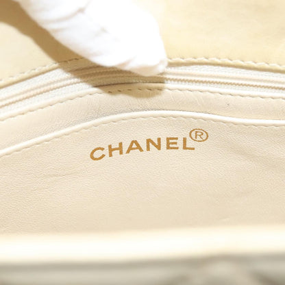 Chanel Shopping, Beige, Leather, tote