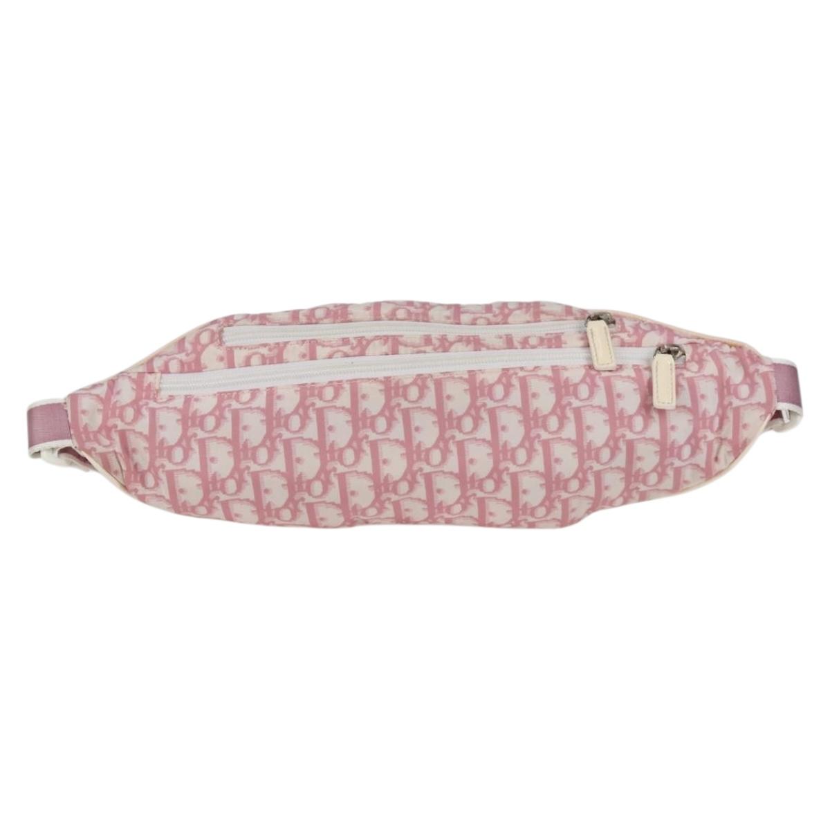 Dior Trotter, Pink, Canvas, shoulder