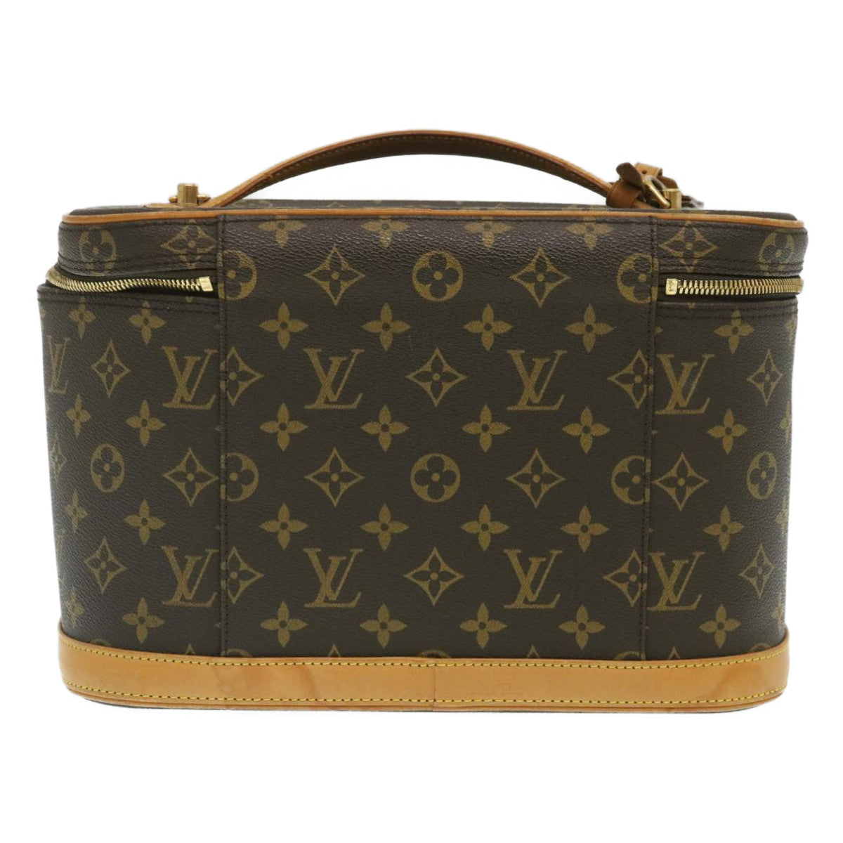 Louis Vuitton Vanity, Brown, Canvas, shoulder