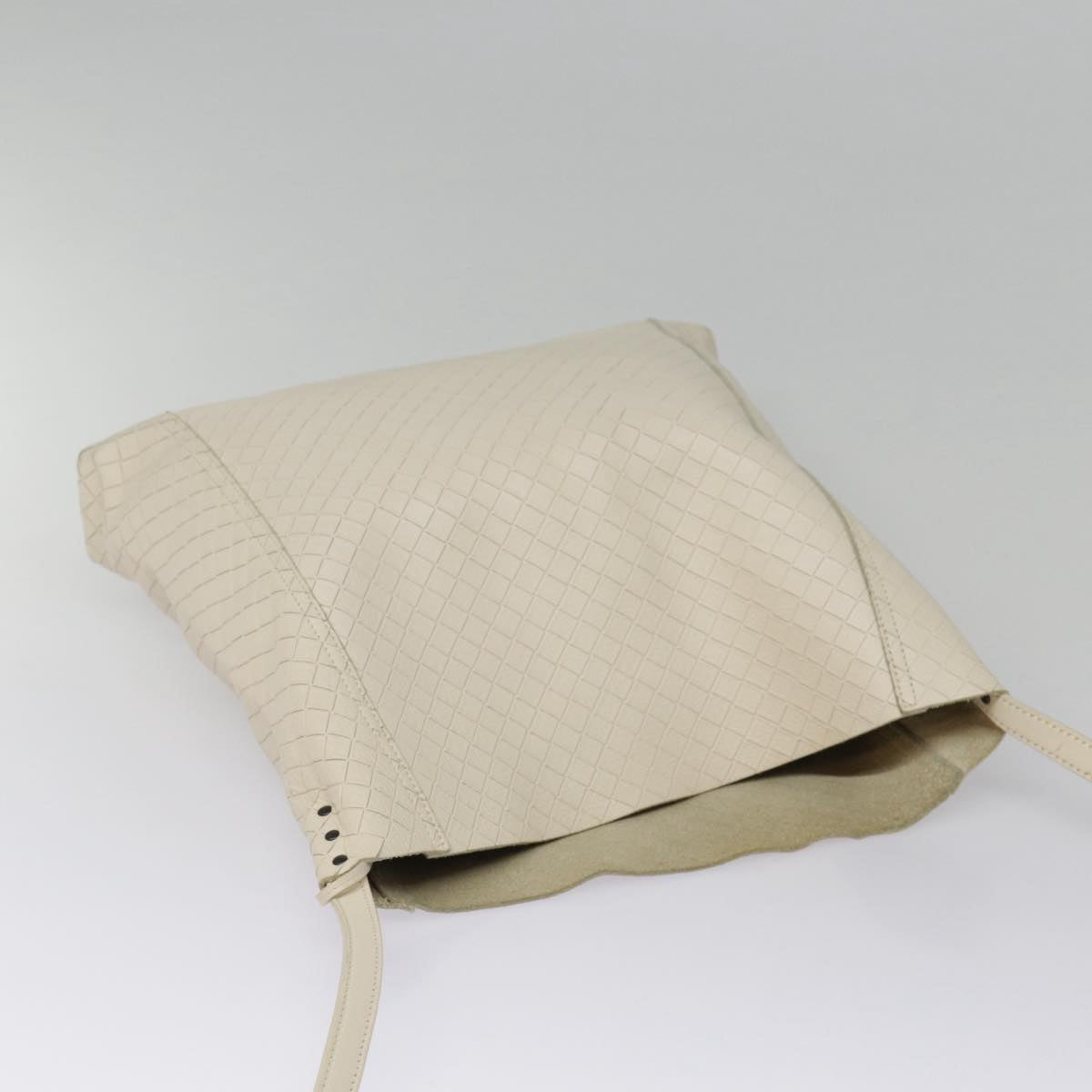 Bottega Veneta Intrecciato, White, Leather, shoulder