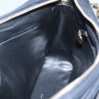 Chanel Camera, Black, Leather, shoulder