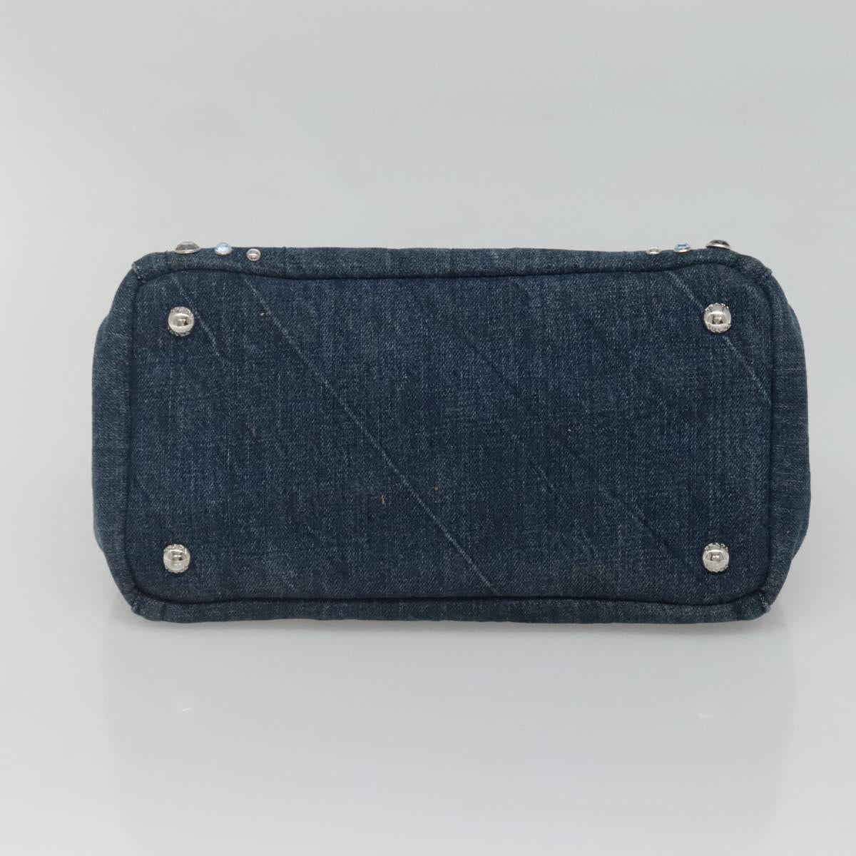 Prada Canapa, Blue, Denim - Jeans, tote