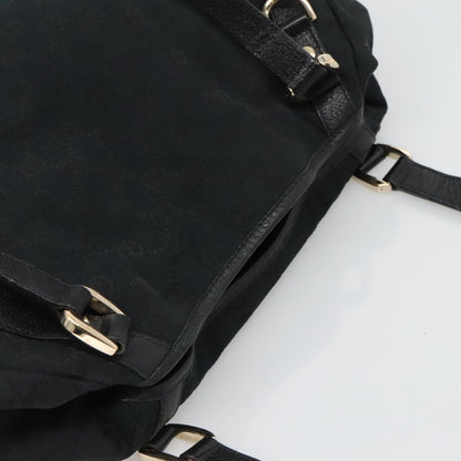 Gucci Abbey, Black, Canvas, tote