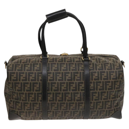 Fendi Zucca, Brown, Canvas, travel