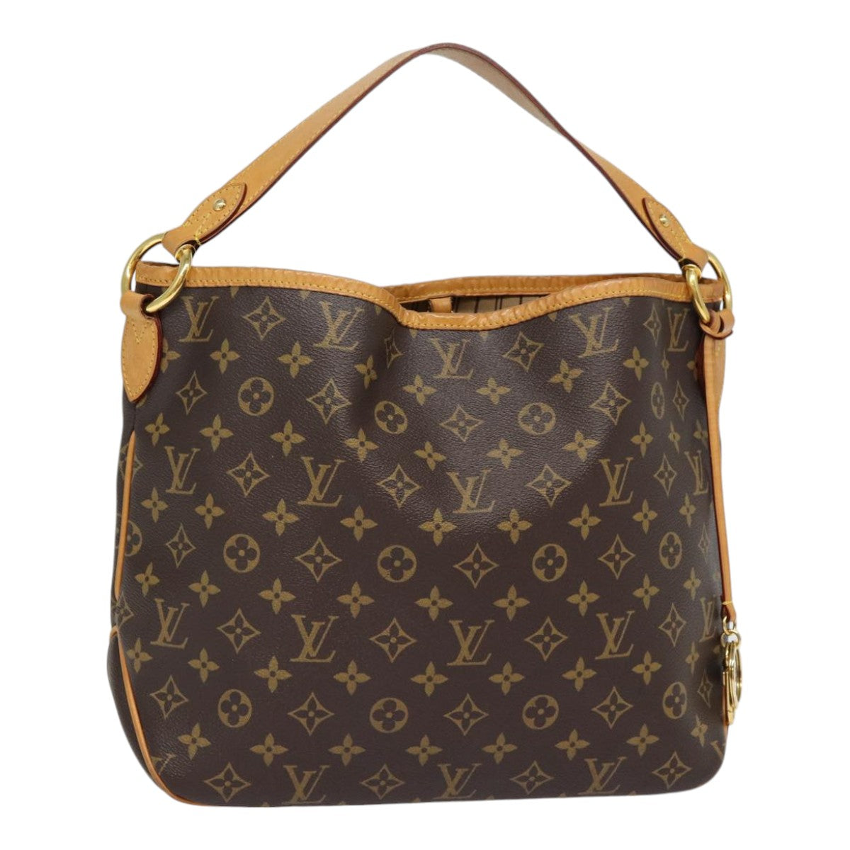 Louis Vuitton Delightful, Brown, Canvas, shoulder