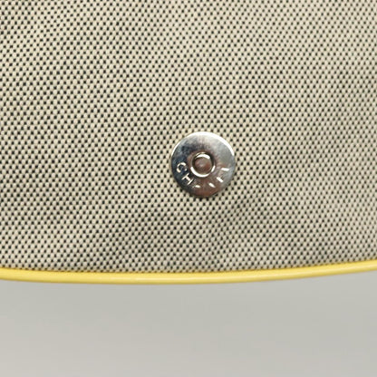 Chanel Camellia, Grey, Canvas, clutch