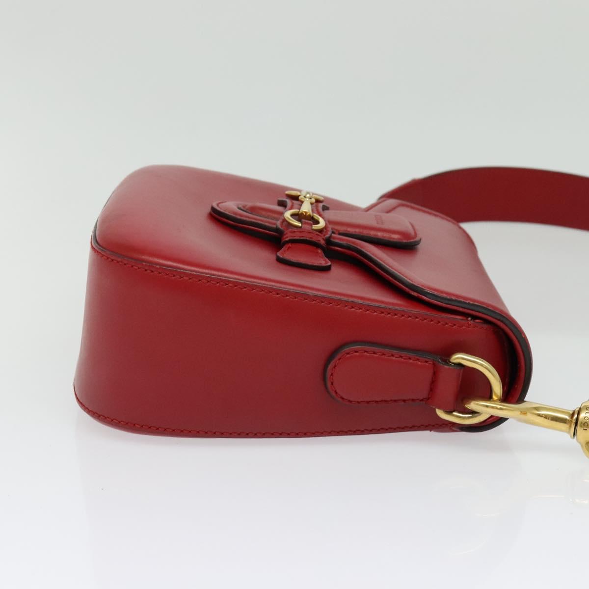 Gucci Lady Web, Red, Leather, shoulder