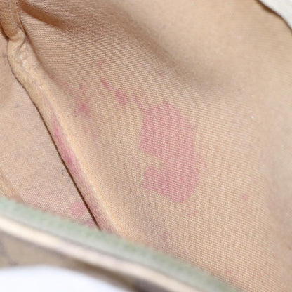 Louis Vuitton Pochette Accessoire, White, Canvas, clutch