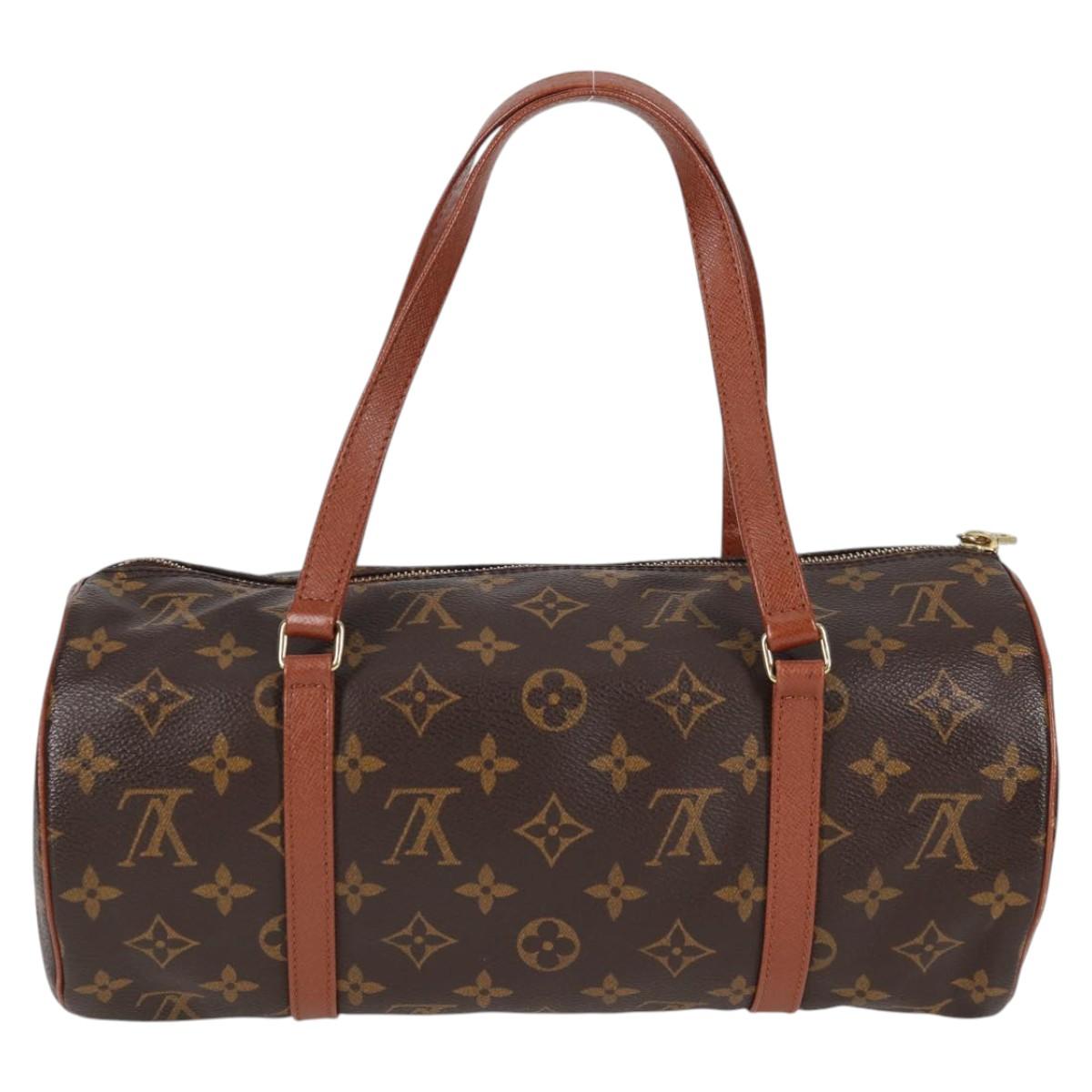 Louis Vuitton Papillon 30, Brown, Canvas, handbag