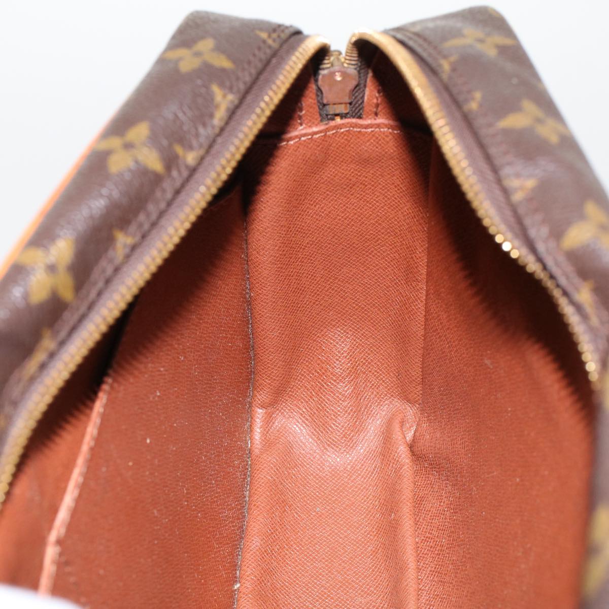 Louis Vuitton Compiegne 28, Brown, Canvas, clutch