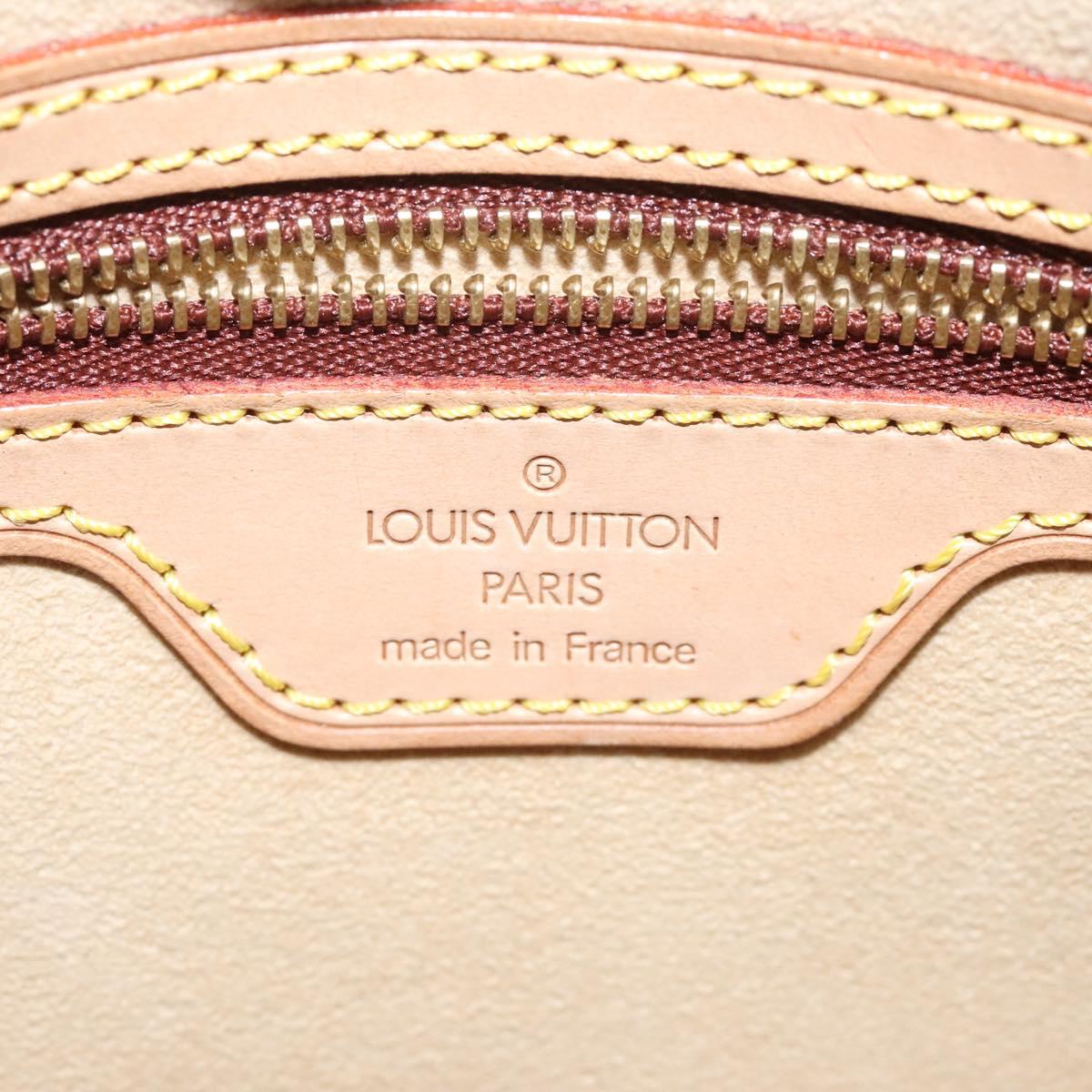 Louis Vuitton Looping MM, Brown, Canvas, shoulder