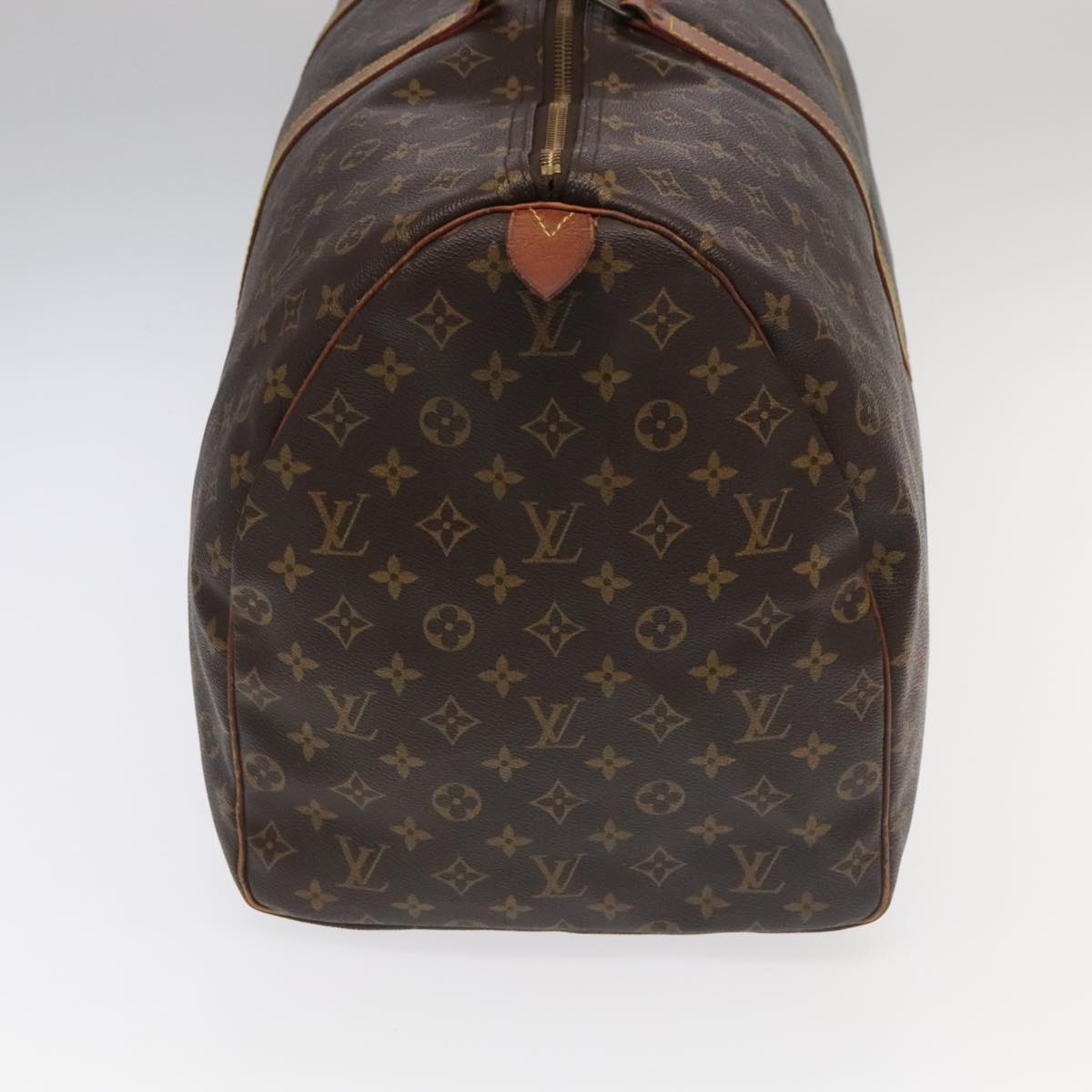 Louis Vuitton Keepall 60, Brown, Canvas, travel