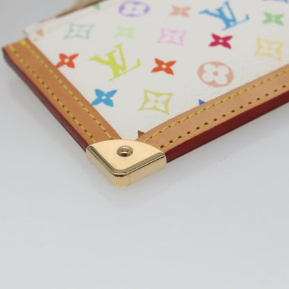 Louis Vuitton Pochette Clés, Multicolour, Canvas, wallet