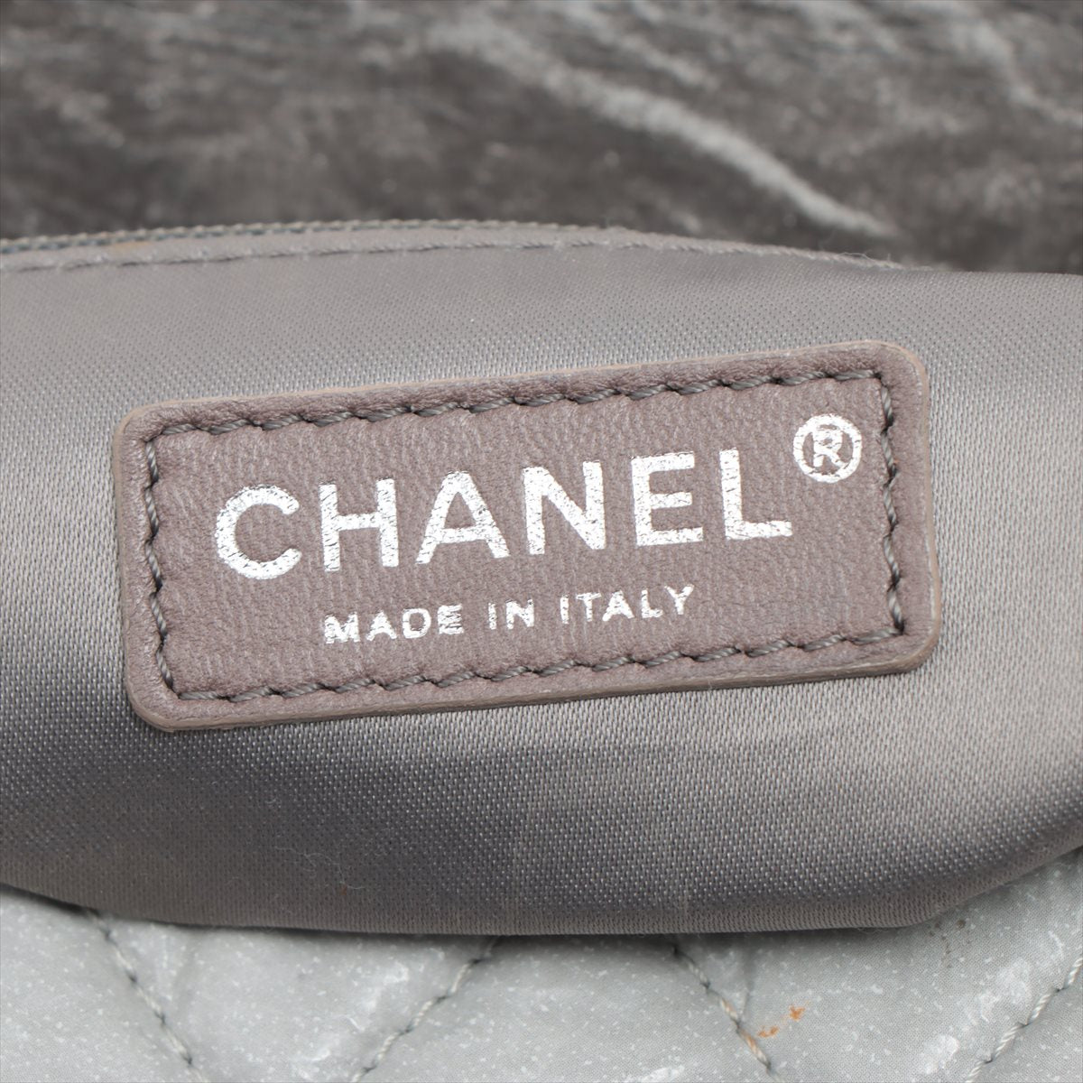 Chanel Jumbo, Brown, Canvas, shoulder