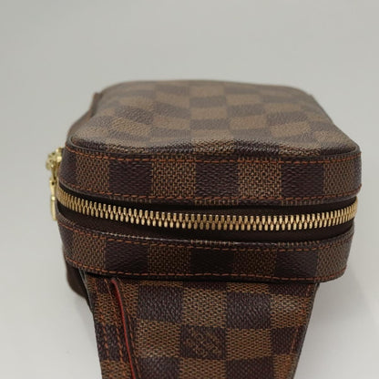 Louis Vuitton Geronimos, Brown, Canvas, shoulder