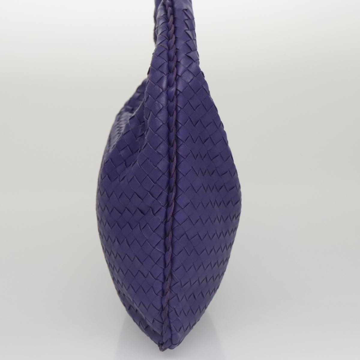 Bottega Veneta Veneta, Purple, Leather, handbag