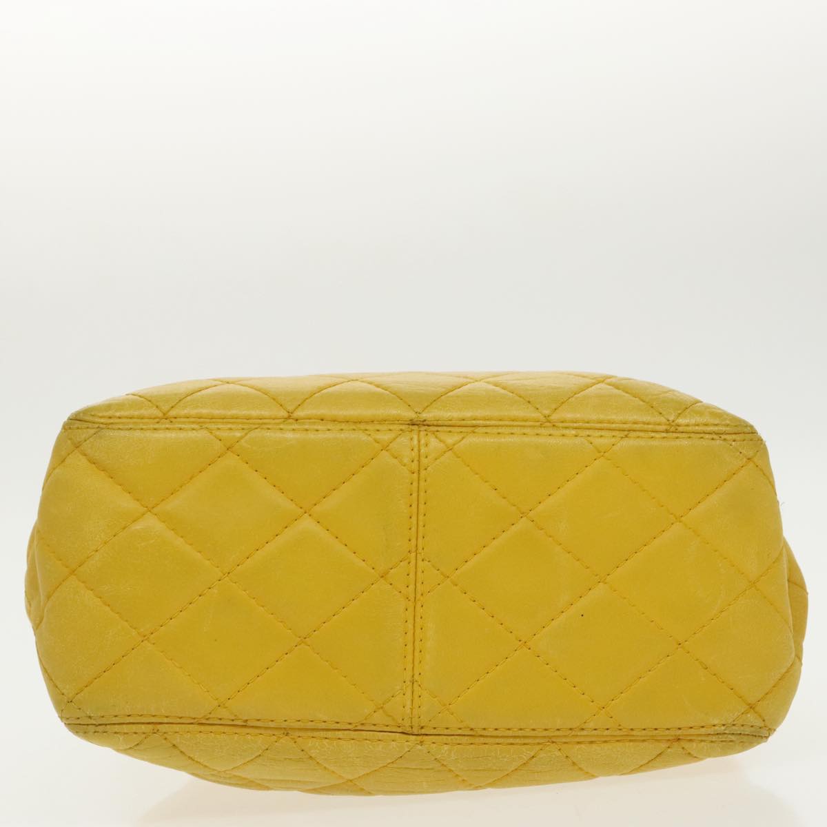 Chanel, Yellow, Leather, handbag