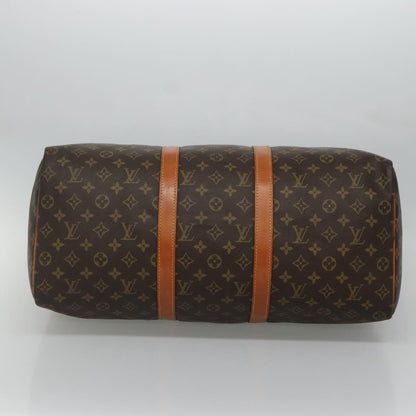 Louis Vuitton Keepall 50, Brown, Canvas, travel
