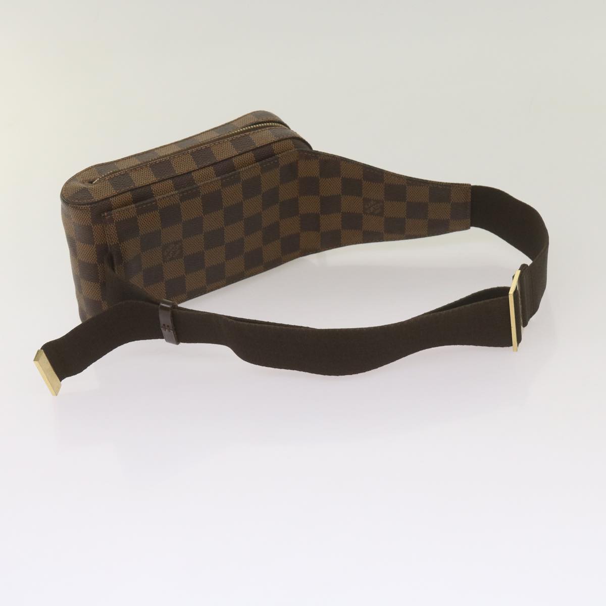 Louis Vuitton Geronimos, Brown, Canvas, shoulder