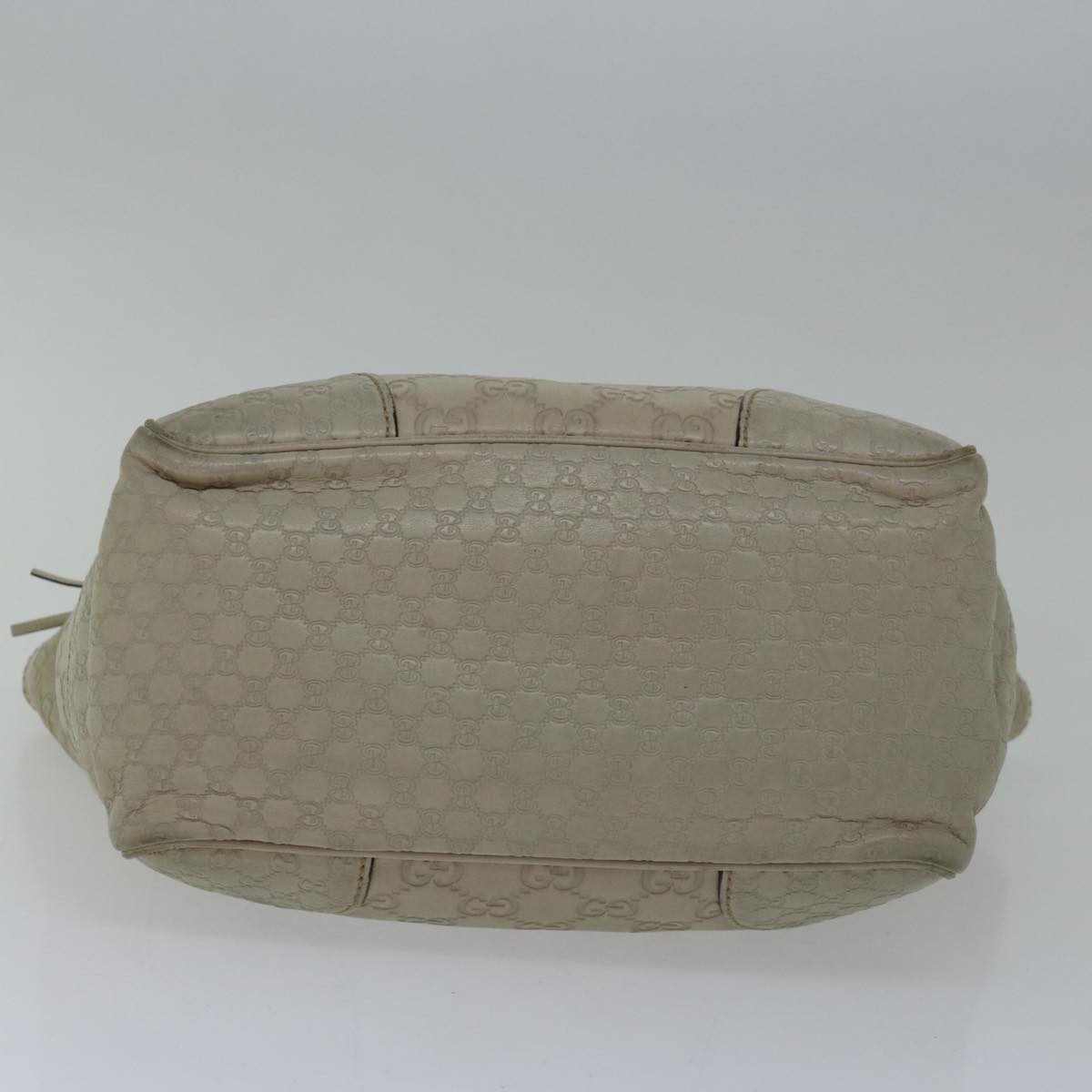 Gucci Bree Tote Guccissima Leather, GRAY, CANVAS, Tote bag