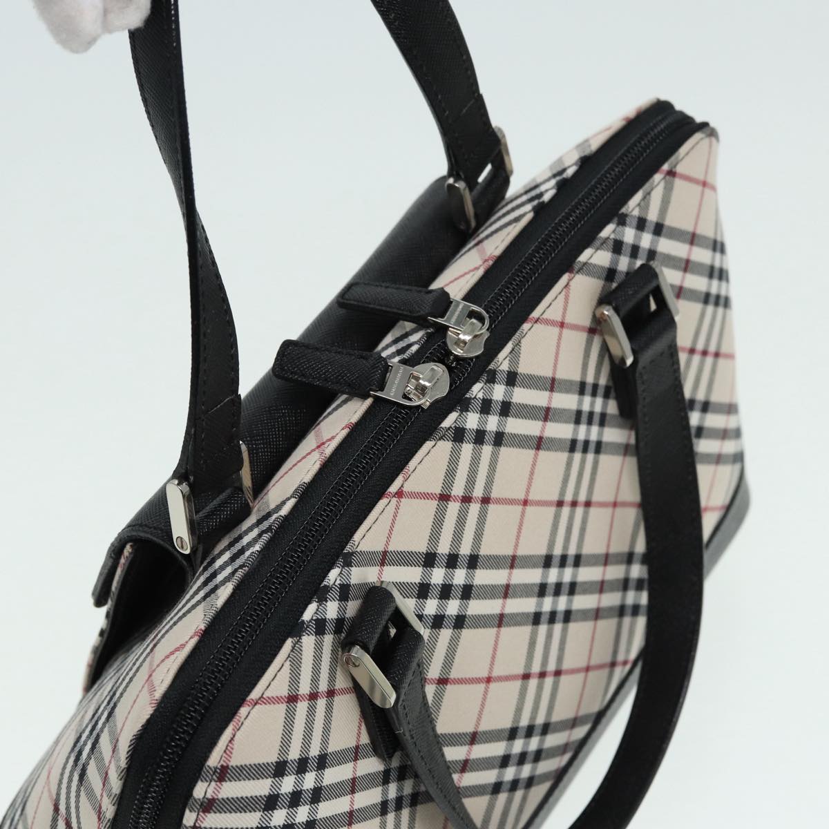 Burberry Nova Check, Beige, Canvas, handbag