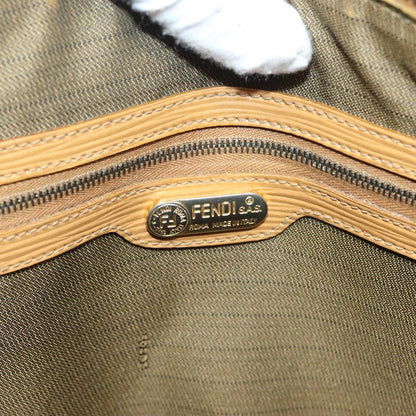 Fendi Zucca, Brown, Canvas, handbag