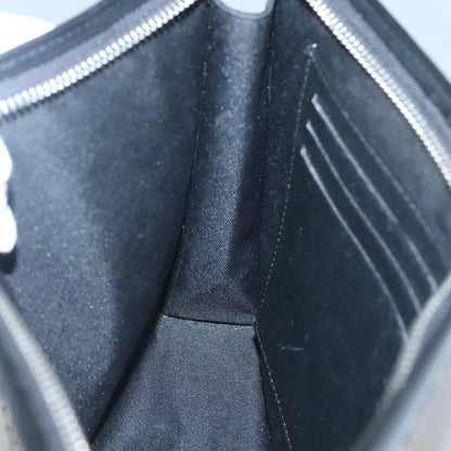 Louis Vuitton Savane, White, Canvas, clutch