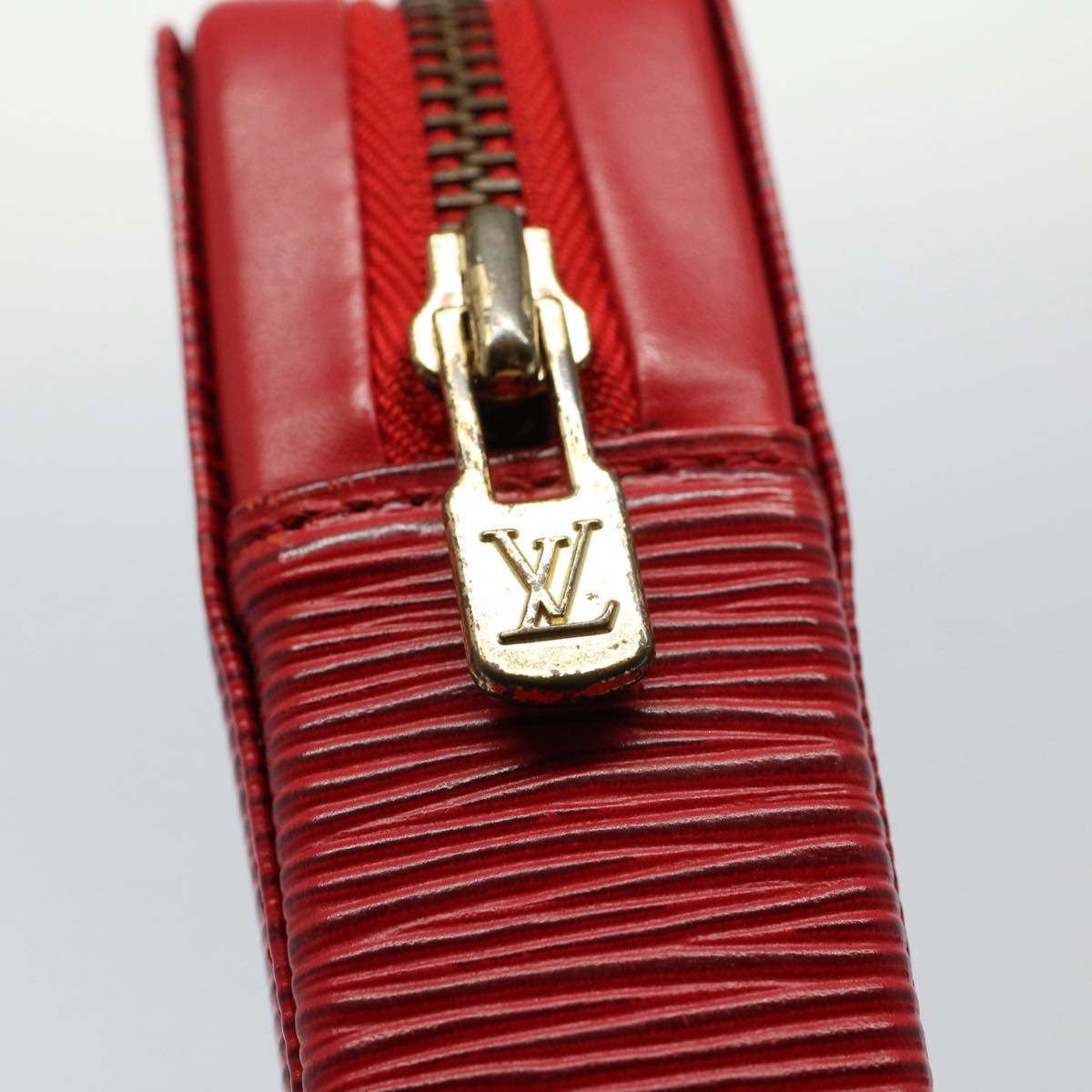 Louis Vuitton Agenda cover, Red, Leather, wallet