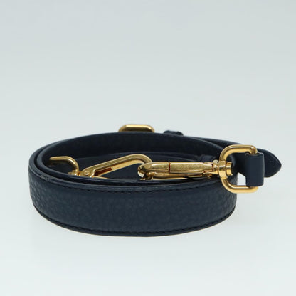 Prada, Blue, Leather, handbag