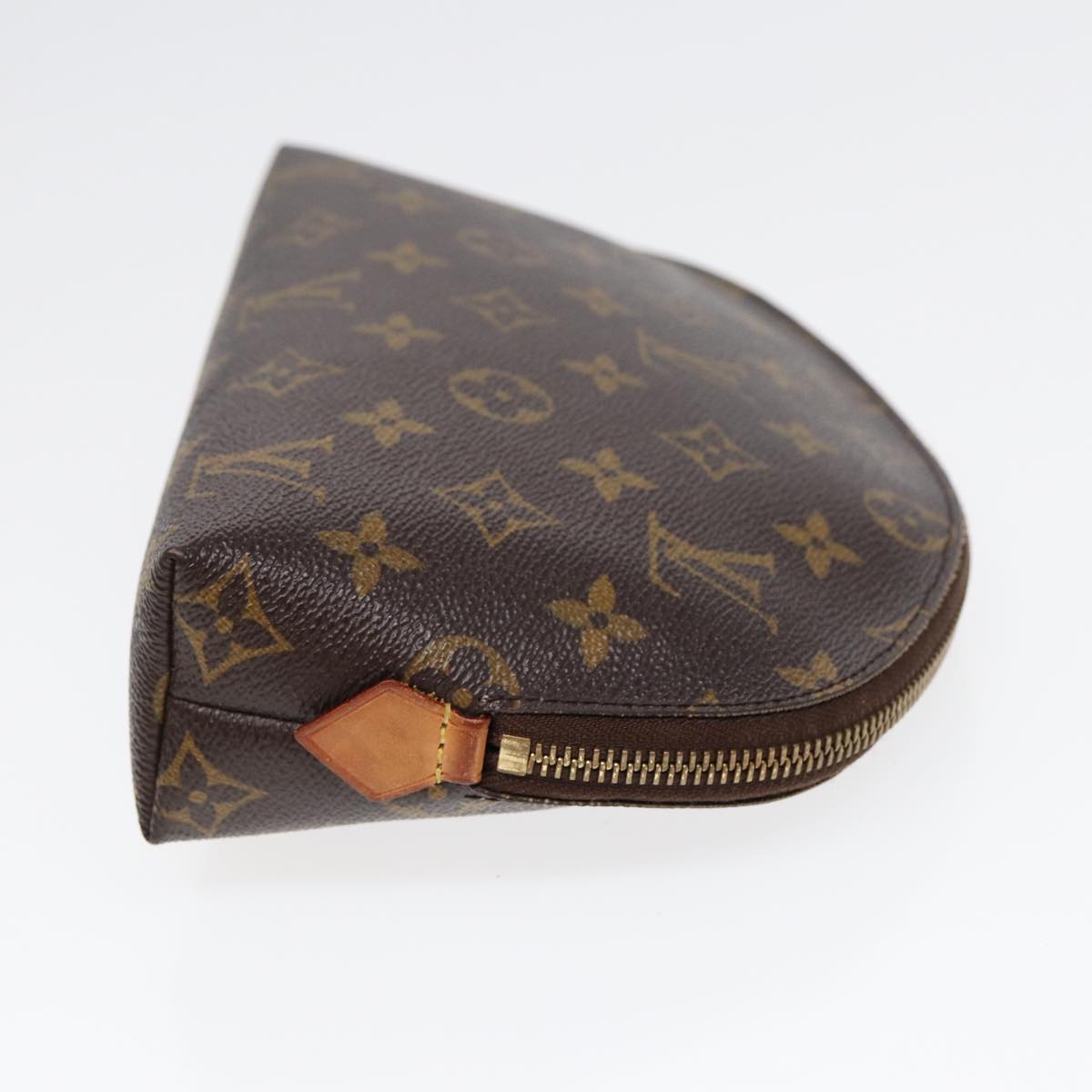 Louis Vuitton Cosmetic Pouch, Brown, Canvas, clutch