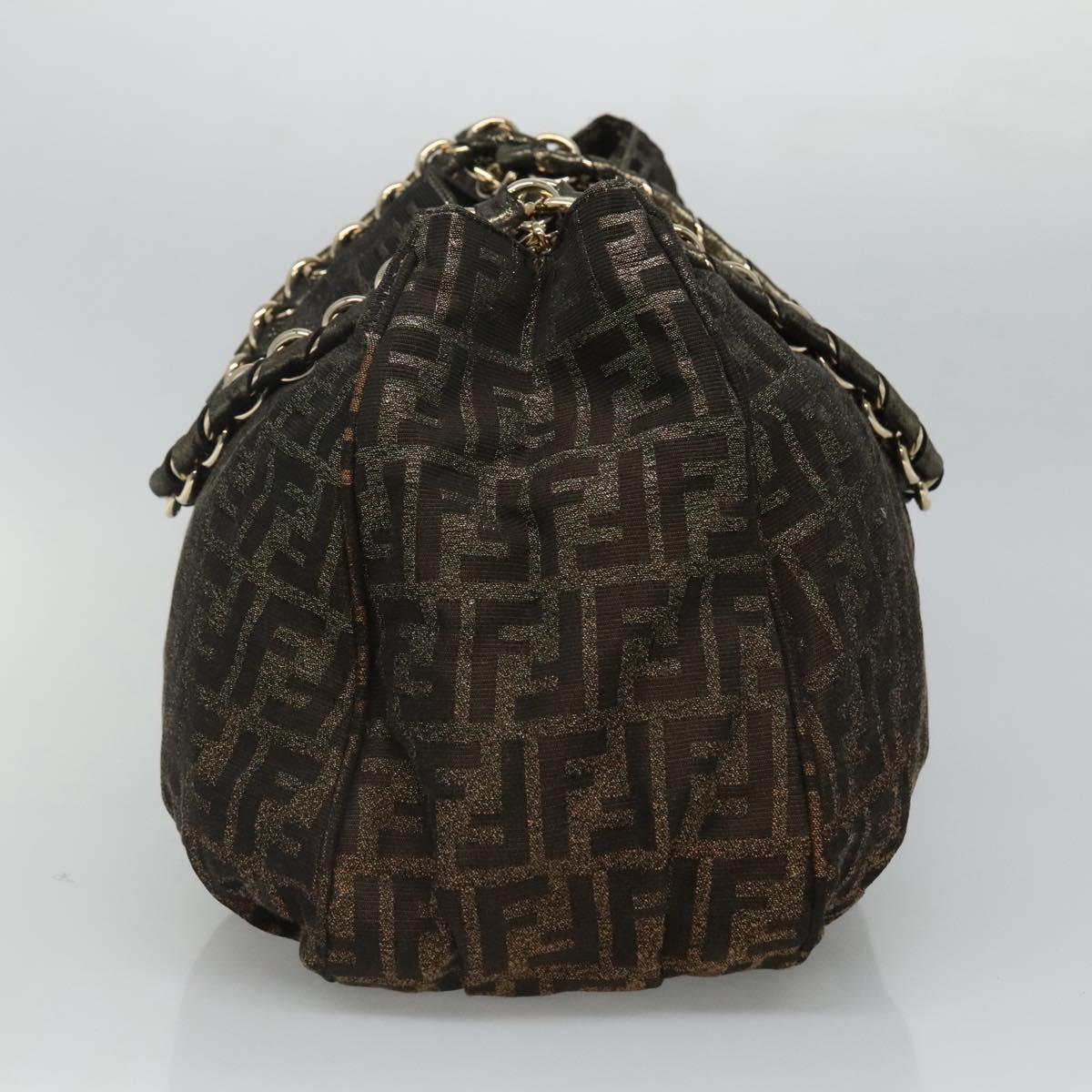 Fendi Zucca, Brown, Canvas, tote