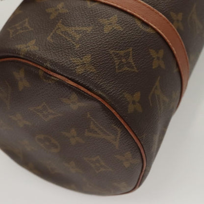 Louis Vuitton Papillon Handbag Monogram Canvas, BROWN, CANVAS, Handbag