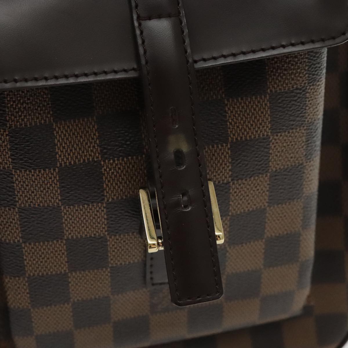 Louis Vuitton Uzes, Brown, Canvas, tote