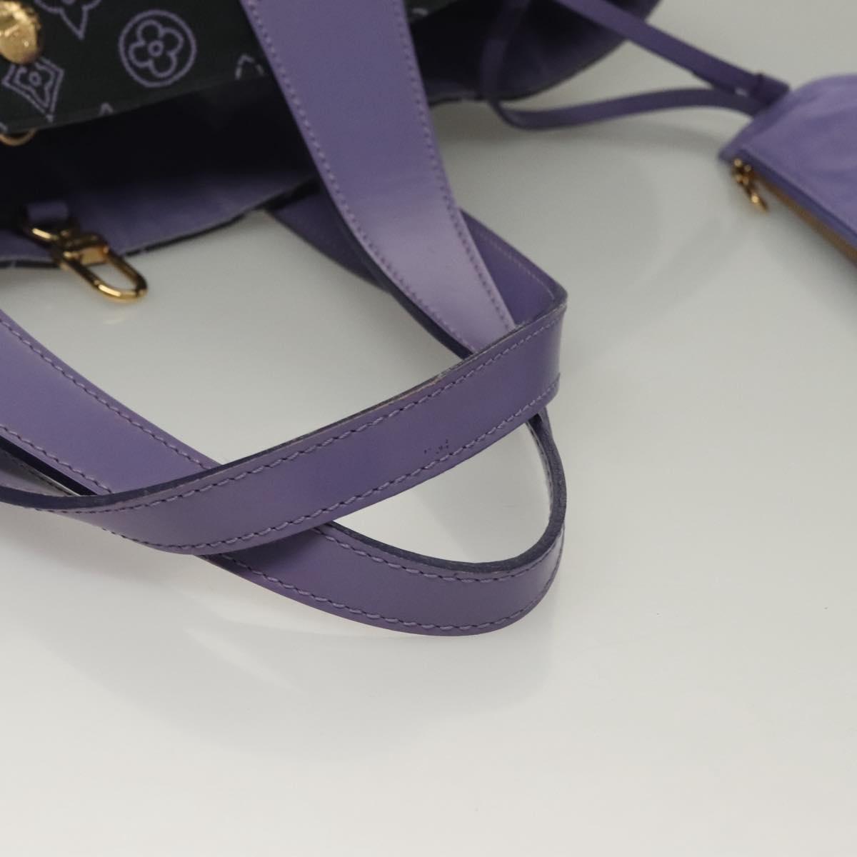 Louis Vuitton Ipanema, Purple, Canvas, tote