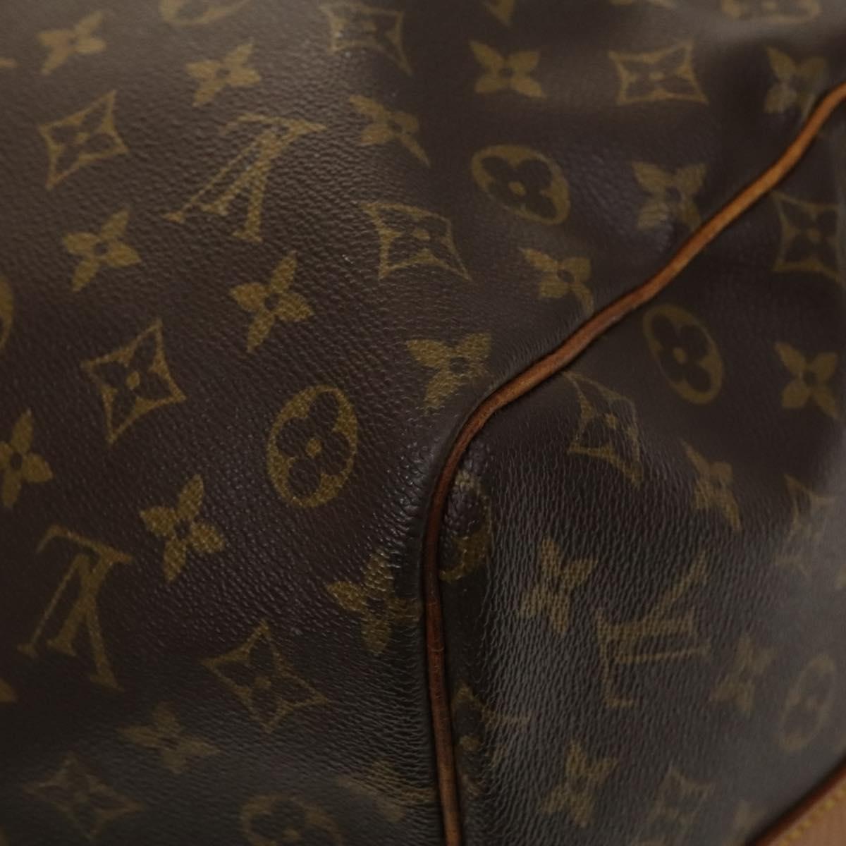 Louis Vuitton Keepall Bandoulière 60, Brown, Canvas, travel