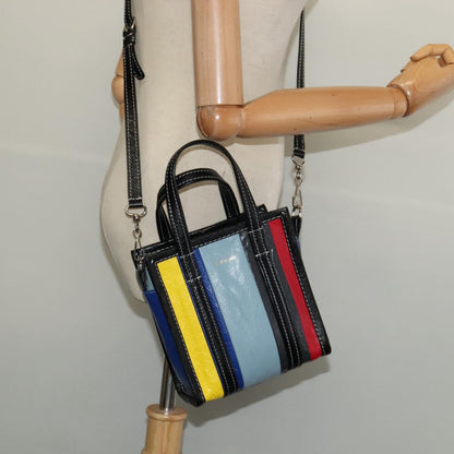 Balenciaga Bazar, Multicolour, Leather, handbag
