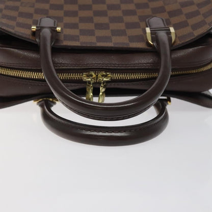 Louis Vuitton Triana, Brown, Canvas, handbag
