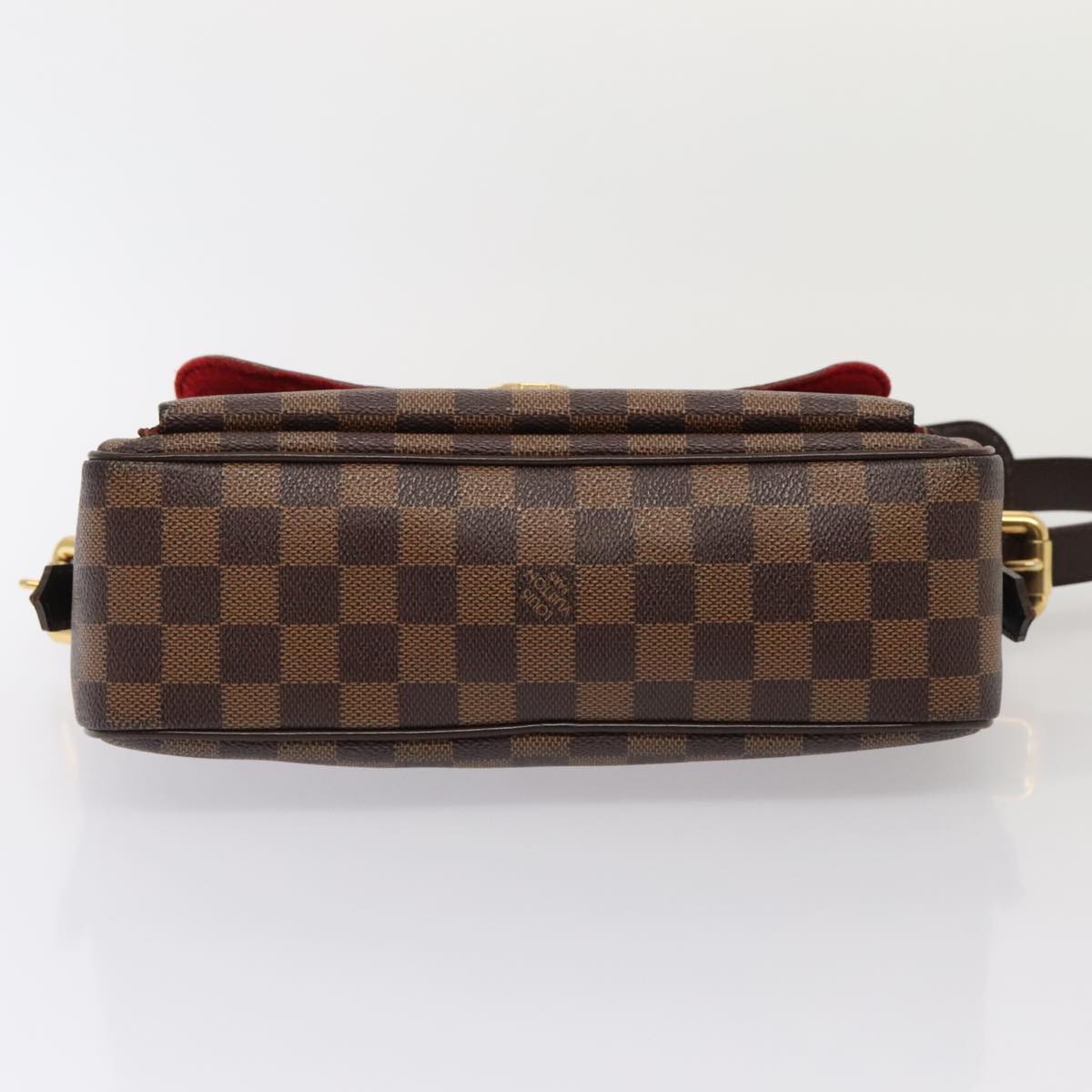 Louis Vuitton Ravello GM, Brown, Canvas, shoulder