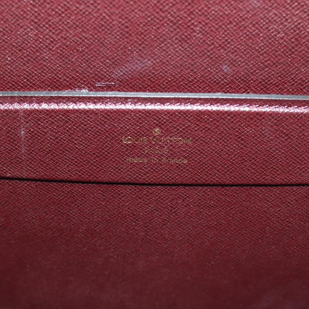 Louis Vuitton Diplomate, Burgundy, Leather, travel