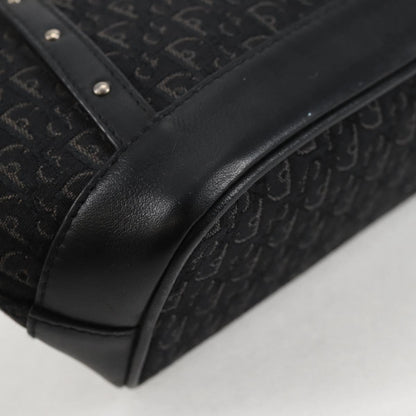 Dior Diorissimo, Black, "CANVAS, LEATHER", handbag