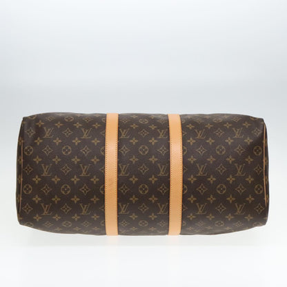 Louis Vuitton Keepall 50, Brown, Canvas, travel