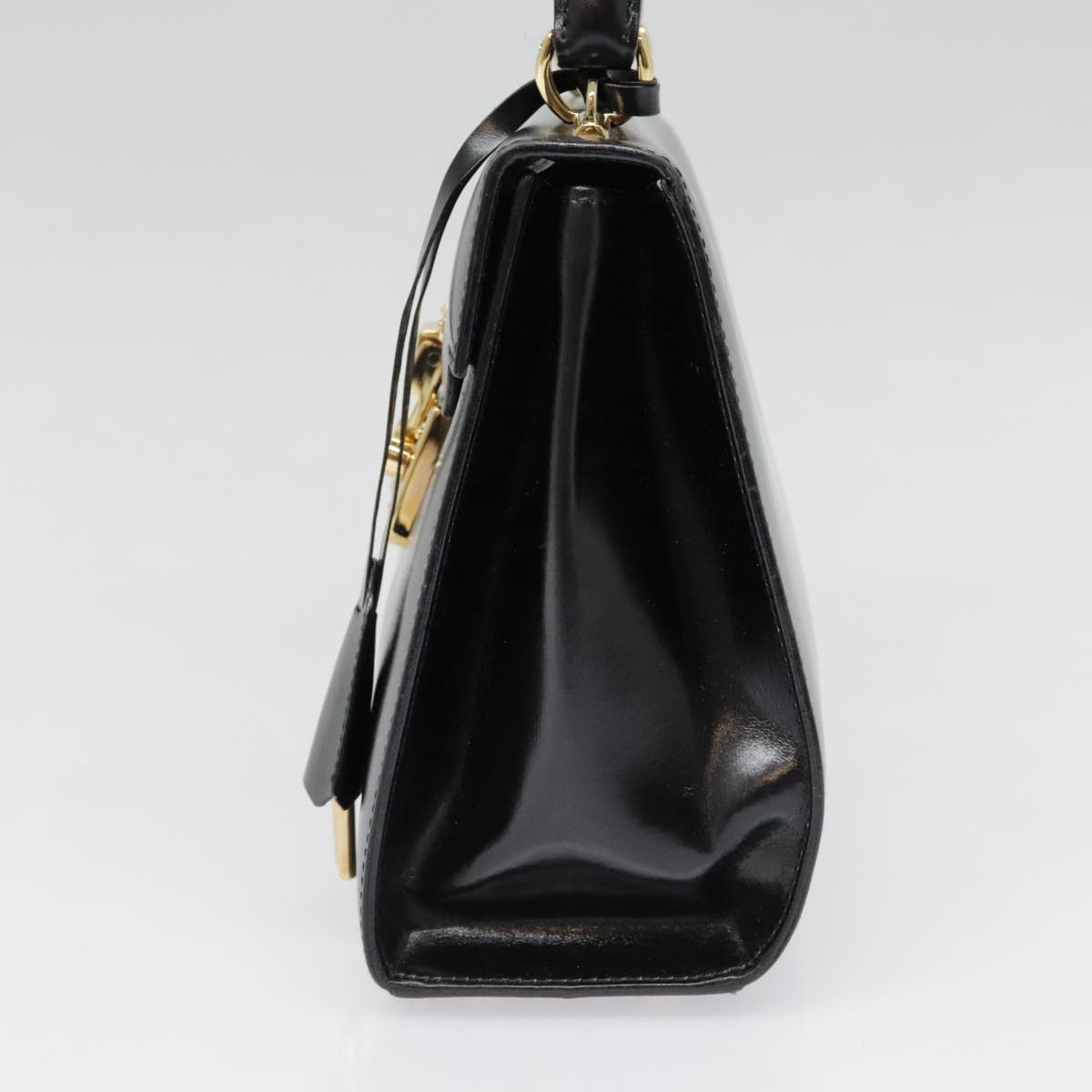 Gucci Lady Lock, Black, Leather, handbag