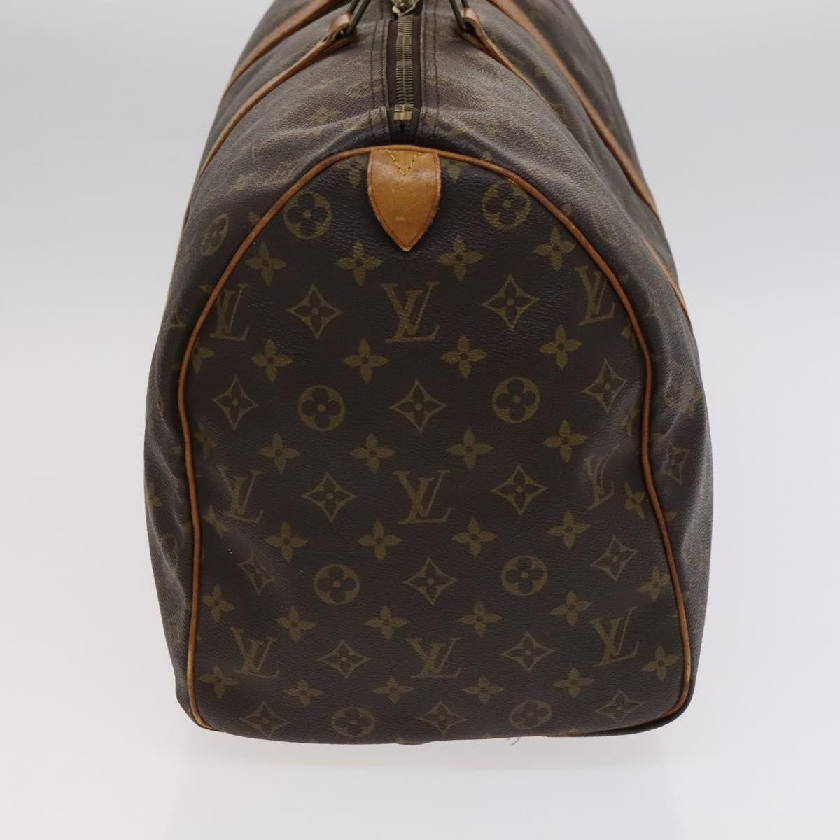 Louis Vuitton Keepall 50, Brown, Canvas, travel