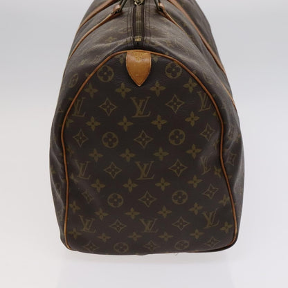 Louis Vuitton Keepall 50, Brown, Canvas, travel