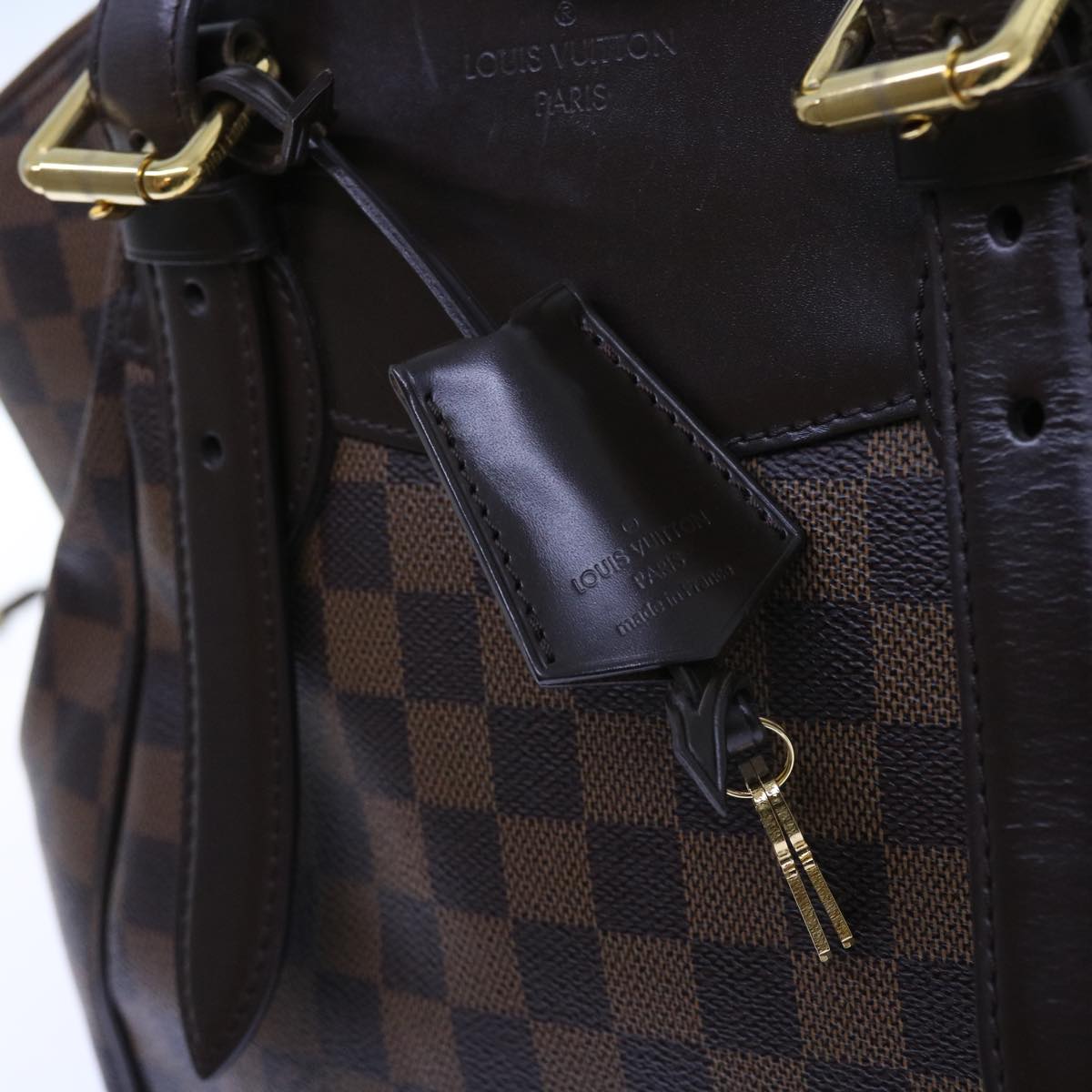 Louis Vuitton Verona, Brown, Canvas, shoulder