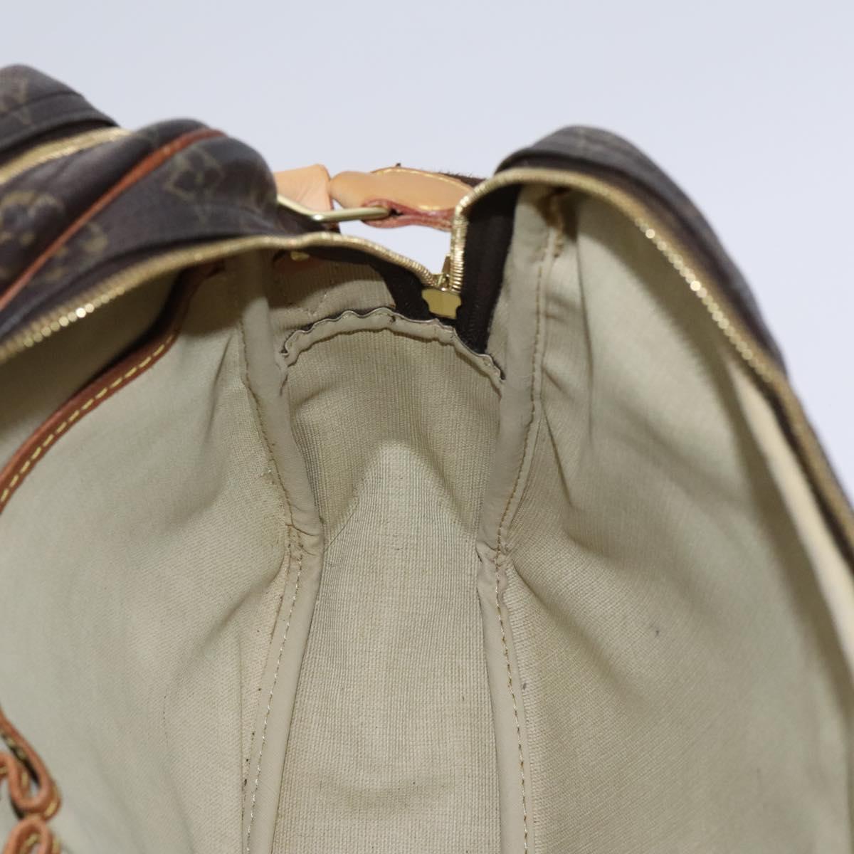 Louis Vuitton Reporter, Brown, Canvas, shoulder